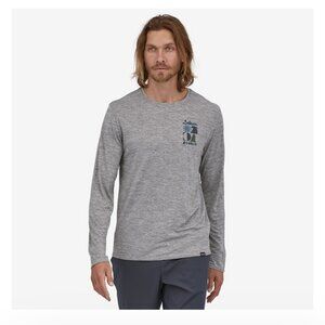 Patagonia Capilene Cool Long sleeve Men's XXS gray EUC